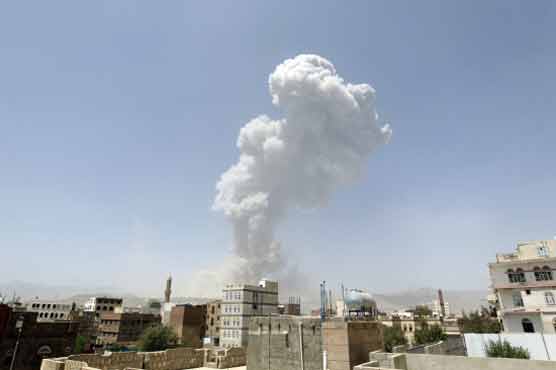 28 dead as raids on Yemen capital spark blasts
