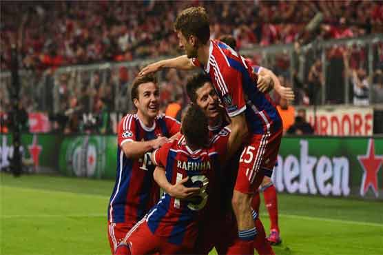 Football: Bayern thrash Porto to reach semis for fourth year
