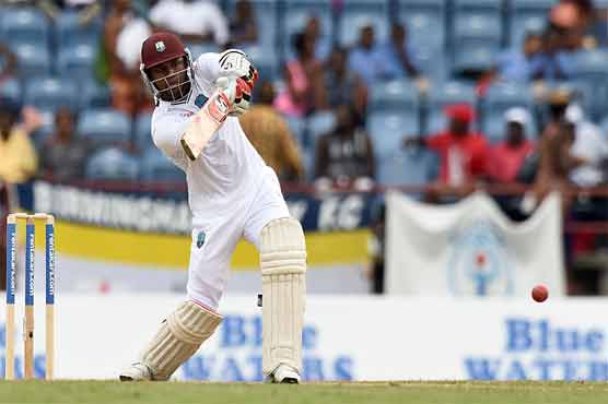 Samuels holds firm in 100th innings to steady WIndies ship