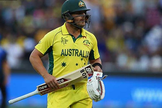 Australian batsman Finch sidelined for three months