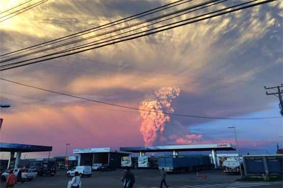 Chile volcano erupts for first time in decades