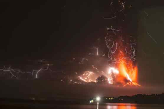 Fears of third eruption after Chile volcano roars to life