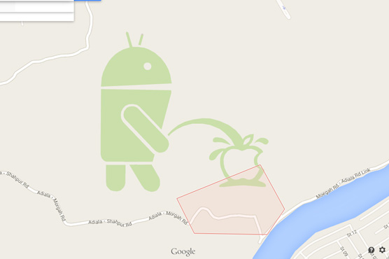 In Rawalpindi, Android takes a piss on Apple
