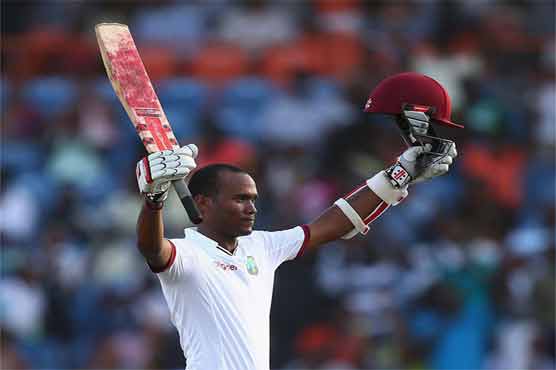 Ton-up Brathwaite nudges Windies ahead