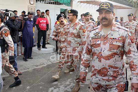DG Rangers reviews security arrangements in Karachi Cantt's ward five
