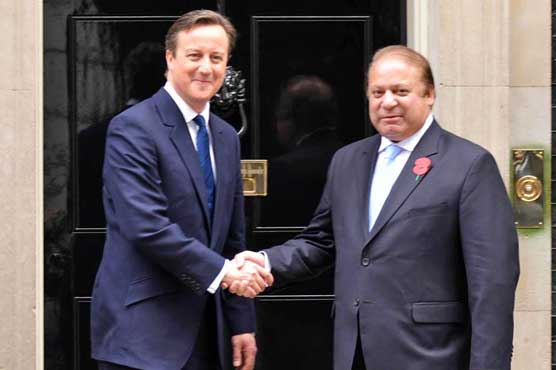 PM Nawaz Sharif meets David Cameron, discussion of bilateral issues 