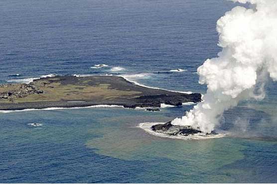 Japan gets bigger as new coastline emerges