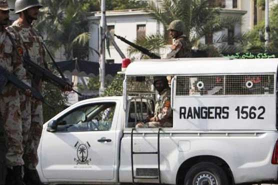 Rangers personnel deployed outside Sindh Assembly