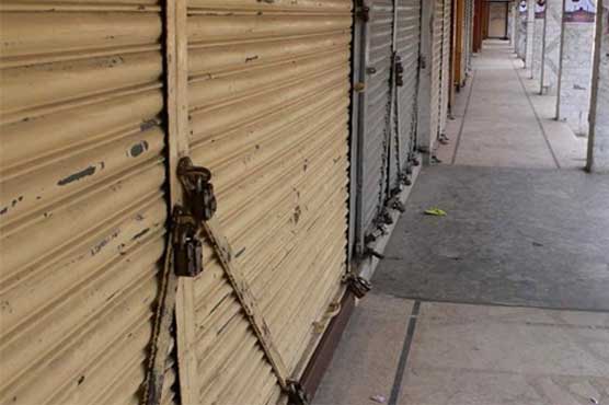 Islamabad traders observe strike against govt decision to close shops by 8:00pm