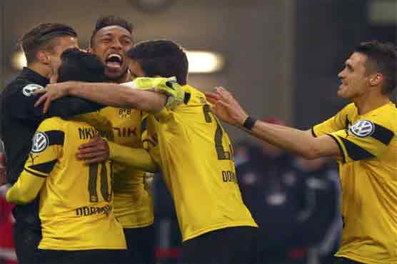 Football: Dortmund end Bayern's treble hopes