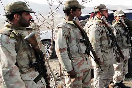Five terrorists detained during FC's search operation in Balochistan