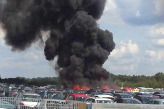 Four die in plane crash in Britain