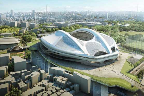New Japan stadium to open three months before Olympics