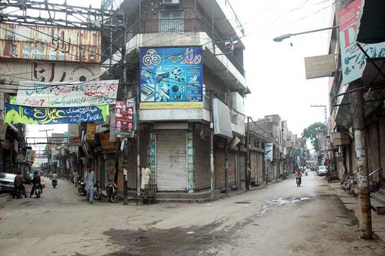 Major markets observed strike to protest against withholding tax