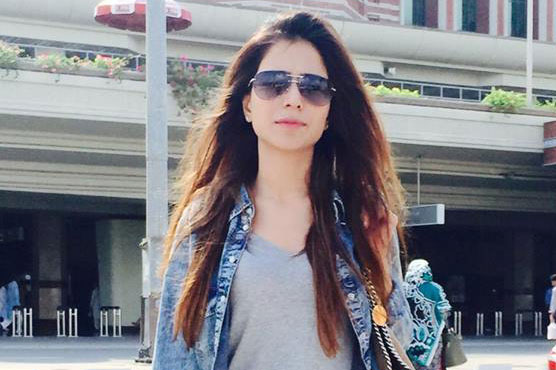 Stunning Humaima Malik in Lahore to promote Dekh Magar Pyar Se