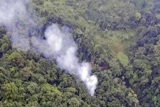 Helicopter crash kills 16 Colombian police