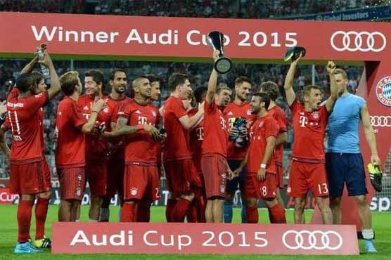 Football: Late Lewandowski winner seals Audi Cup for Bayern
