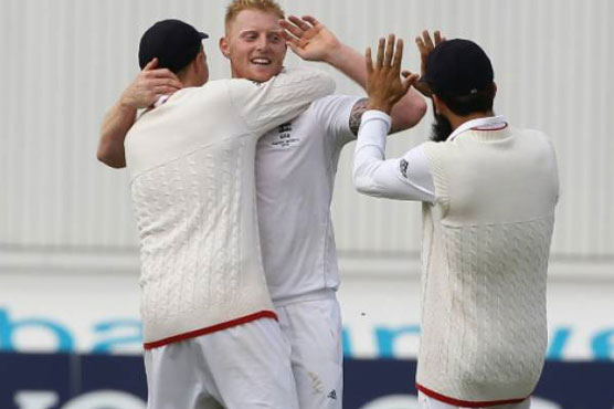 Stokes treble sees England close in on Ashes victory