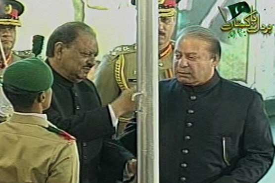 Independence Day: President, PM participate in leading ceremony at Convention Centre