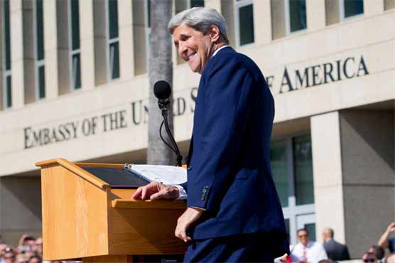Kerry wraps up historic Cuba flag-raising visit