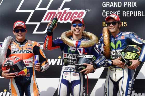 Lorenzo wins Czech MotoGP to take overall lead