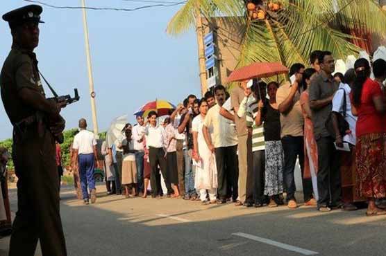 Sri Lanka's ruling party takes narrow vote lead