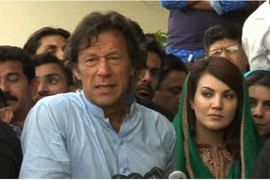 Not desirous of Reham's participation in politics, clears Imran Khan