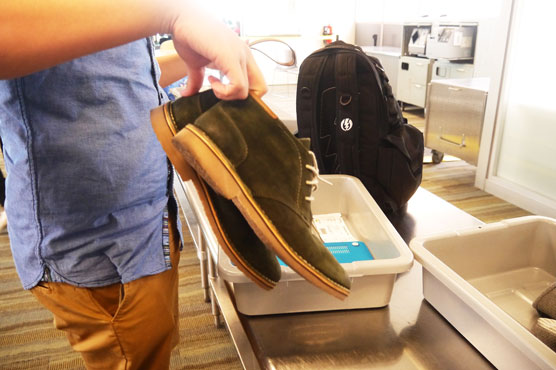 Brazil bank fined for making client remove shoes