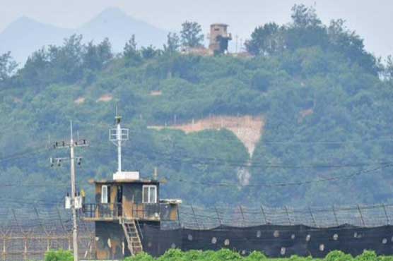 US briefly suspended exercise after North Korean fire