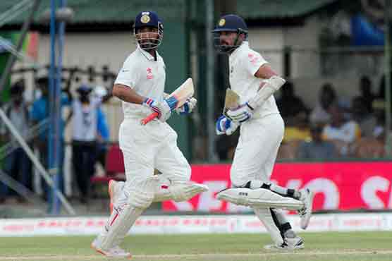 India head for match-winning lead in second Test