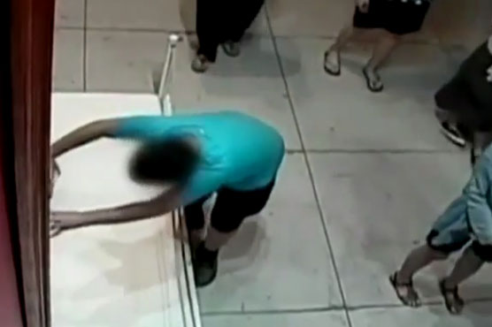 Enough to make Mona Lisa smile: Taiwan boy falls through Italian masterpiece