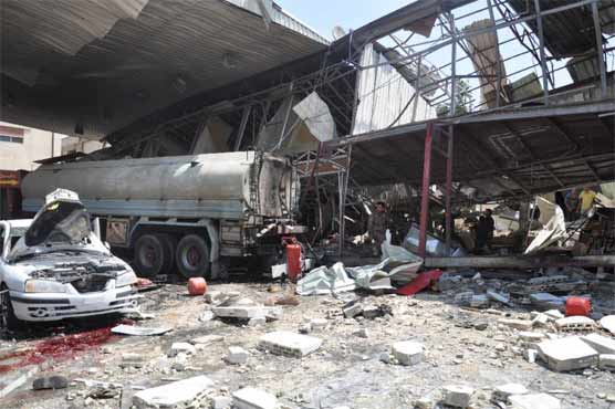 Five die in rebel rocket fire on Syria's Homs