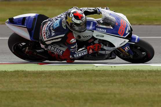 Motorcycling: Lorenzo tops British MotoGP times