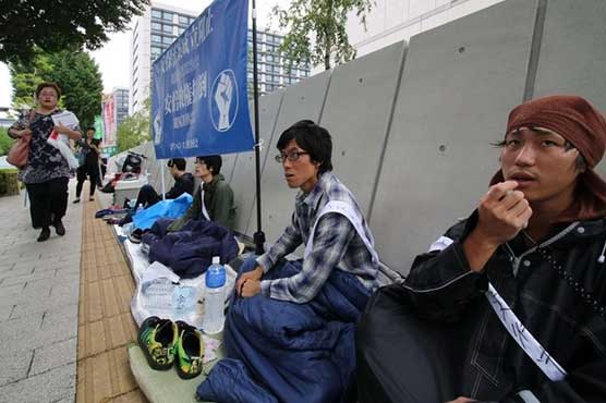 Japan students on hunger strike over security bills