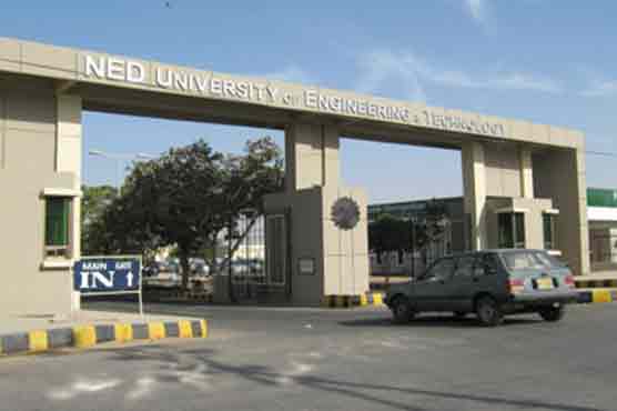 Karachi NED University holds entry test over 2500 seats