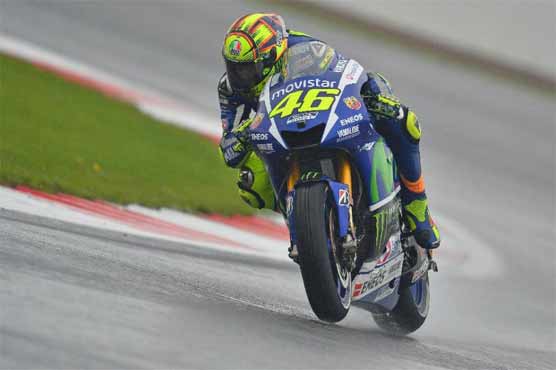 Valentino Rossi wins British MotoGP
