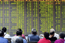 Asia, Shanghai stocks up but China factory data disappoints