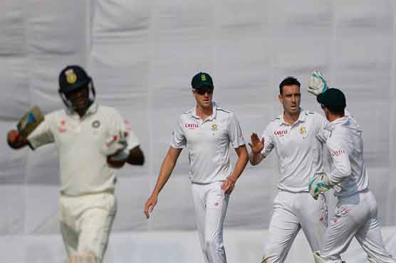 India all out for 334 in fourth South Africa Test