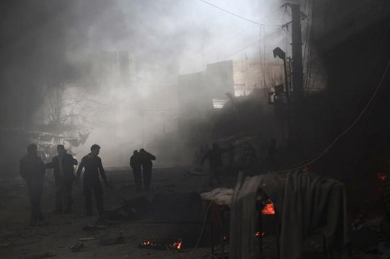 Regime bombardment across Syria kills 56 civilians
