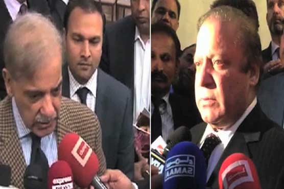 PM Nawaz meets CM in London, decide to quicken action against terrorism 