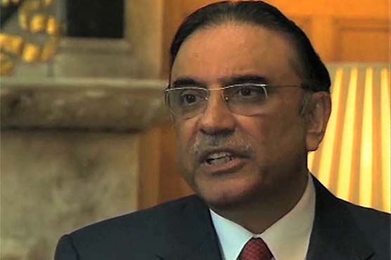 Mockery in the name of 'peace' in Karachi must stop: Zardari