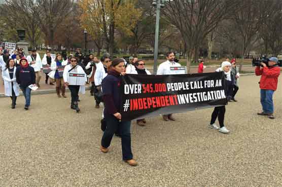 MSF delivers petition to White House over hospital strike