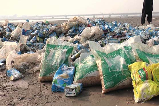 Khushab authorities waste flood relief goods worth millions of rupees