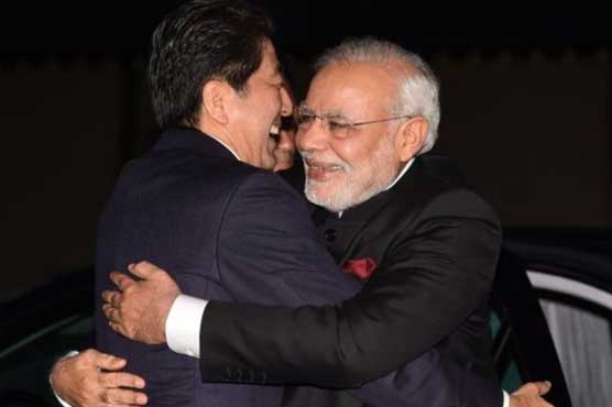 Japan, India PMs talks on track for bullet-train deal