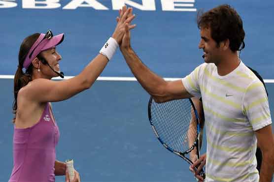 Tennis: Federer confirms Olympic mixed doubles with Hingis