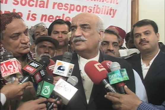 Why is only Sindh being targeted on name of corruption, asks Khurshid Shah 