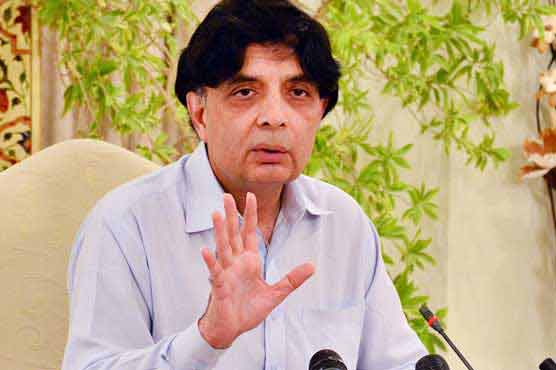 Some people using 'Sindhi' politics to hide corruption: Nisar