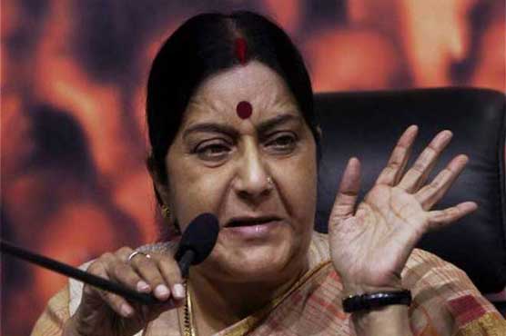 Terrorism, negotiation can't go simultaneously: Sushma Swaraj