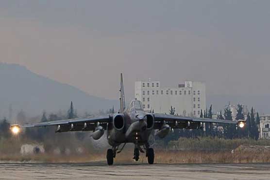 More firepower at Russian base as bombers pound Syria