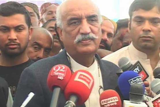 Ironic, Dr Asim's video given to Ch Nisar not to Qaim Ali Shah: Khursheed Shah